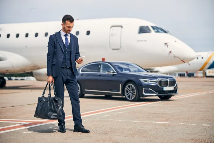 Excel Taxi Yeovil transfer heading to Bristol Airport