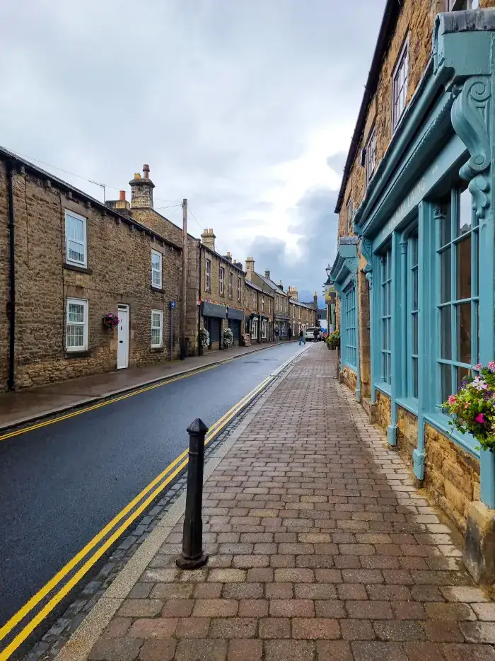 Somerset village street in the South Somerset area covered by Excel Taxi Yeovil